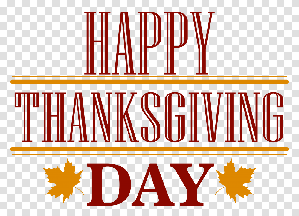 Happy Thanksgiving Day Text, Logo, Trademark, Label Transparent Png