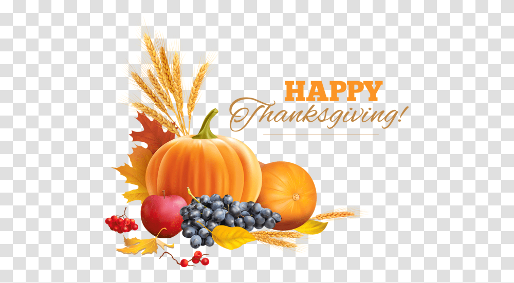Happy Thanksgiving Decor Clipart Background Thanksgiving Clipart, Plant, Pumpkin, Vegetable, Food Transparent Png
