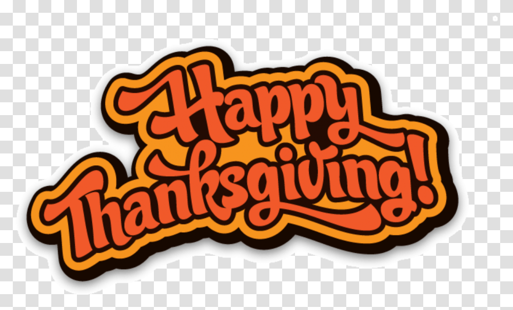Happy Thanksgiving, Label, Food, Ketchup Transparent Png