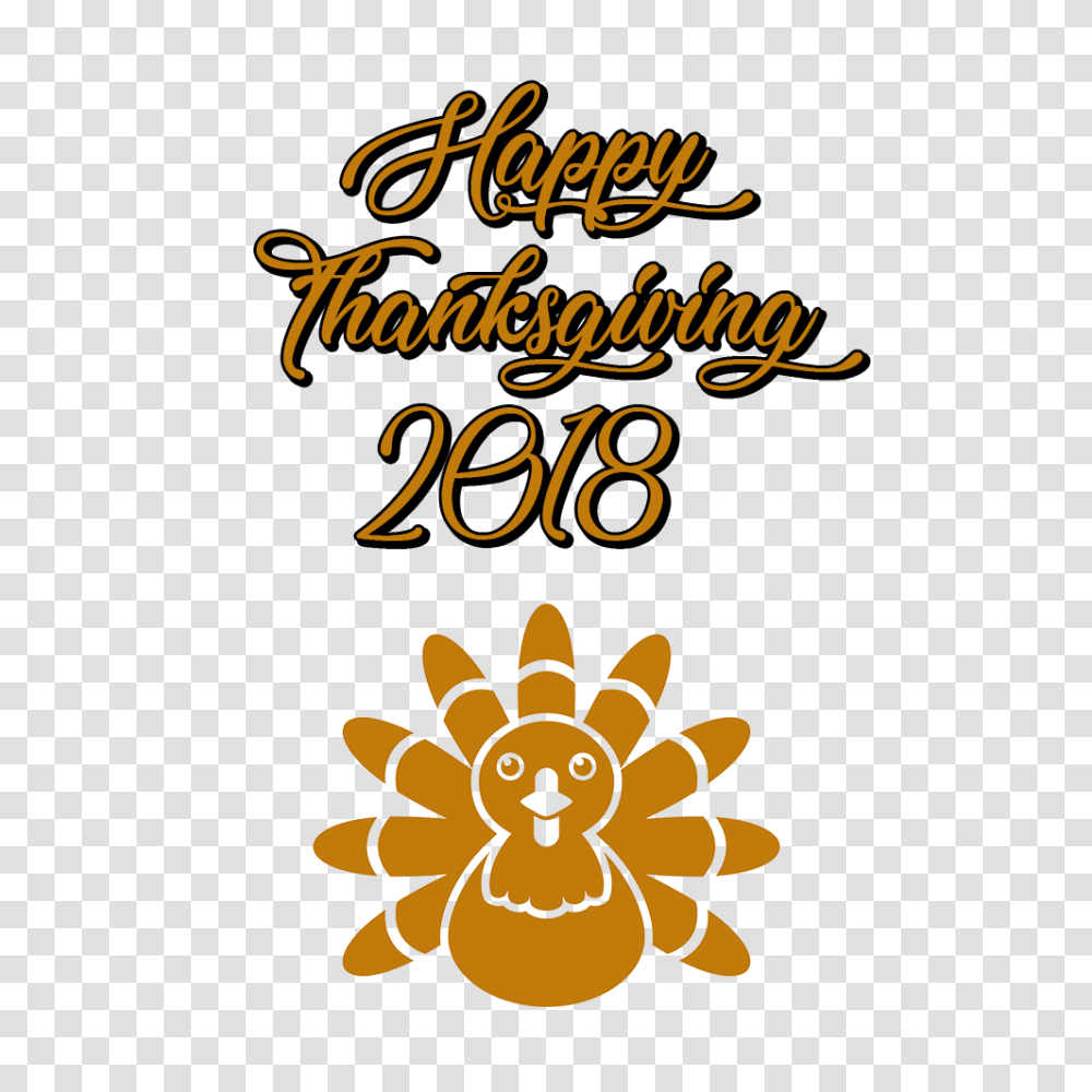 Happy Thanksgiving Turkey, Floral Design, Pattern Transparent Png