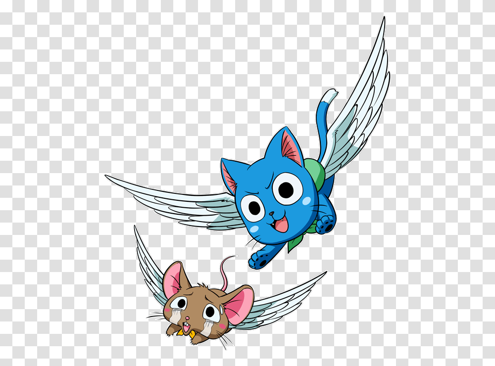 Happy The Cat And A Mouse Preview D Cran Fairy Tail Happy, Animal, Pet, Mammal Transparent Png