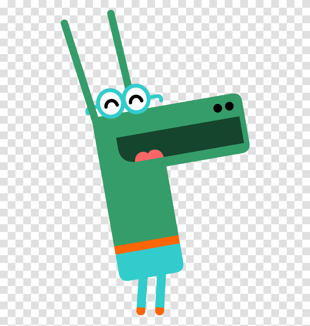 Happy The Crocodile Happy Hey Duggee Characters, Number Transparent Png