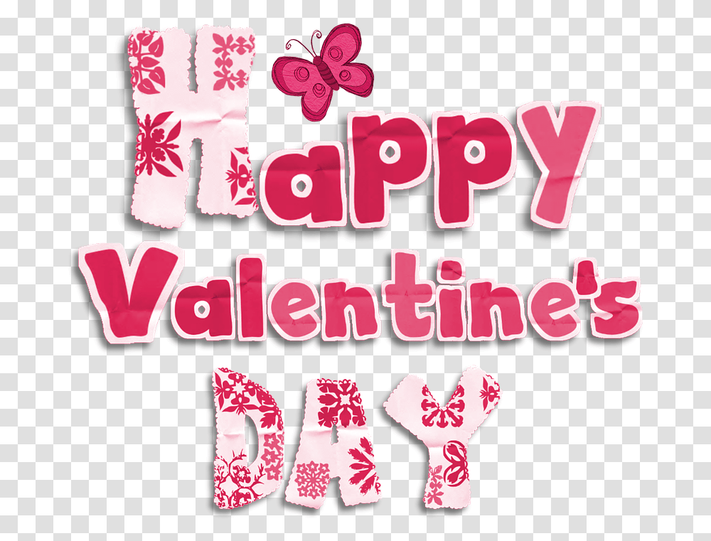 Happy Valentine Day 2019, Alphabet, Label Transparent Png