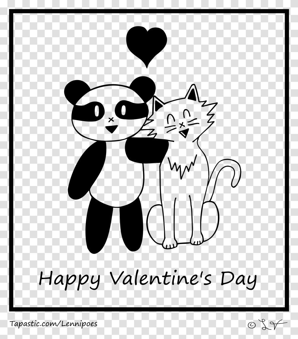 Happy Valentine's Day Cartoon, Gray, World Of Warcraft Transparent Png