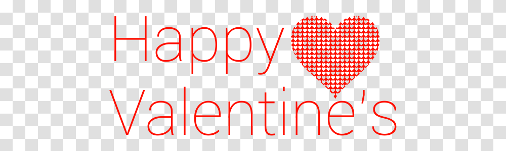 Happy Valentine's Modern Text Red Heart San Valentin Moderno, Alphabet, Word, Light, Label Transparent Png