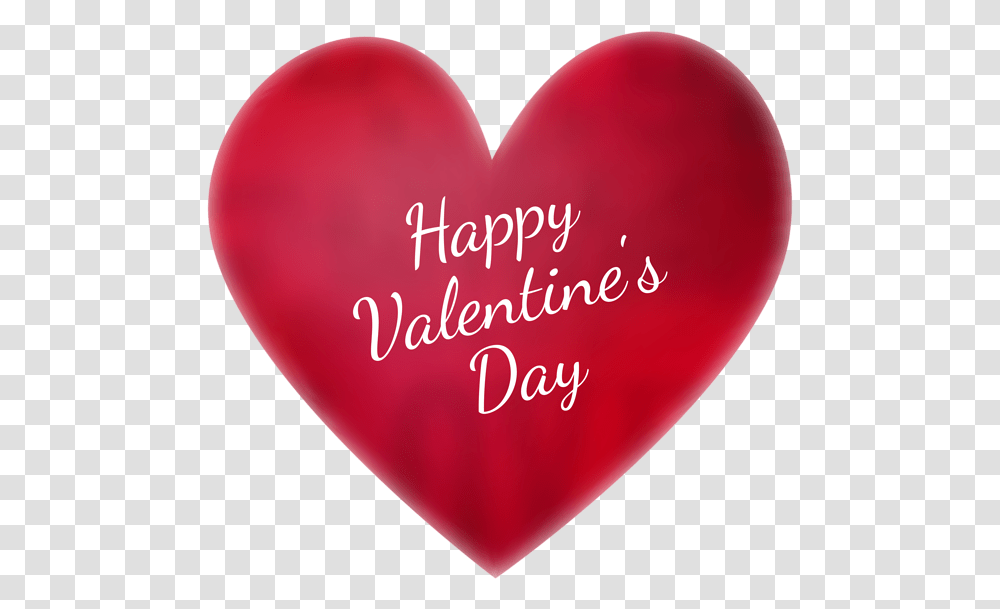 Happy Valentine's Day Heart, Balloon, Plectrum Transparent Png