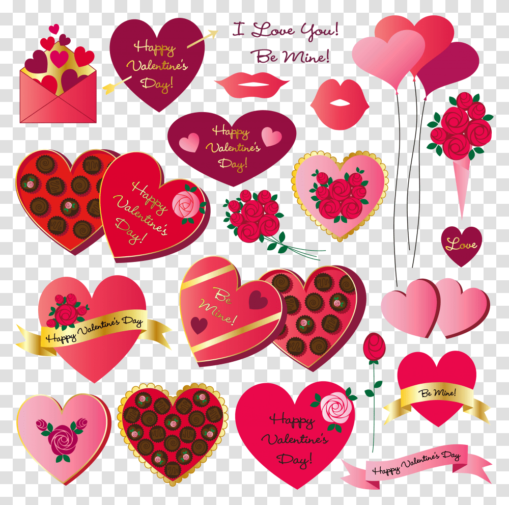 Happy Valentines Day Clipart Free Vector Art Stock Heart Clipart, Rug, Photo Booth, Dating Transparent Png