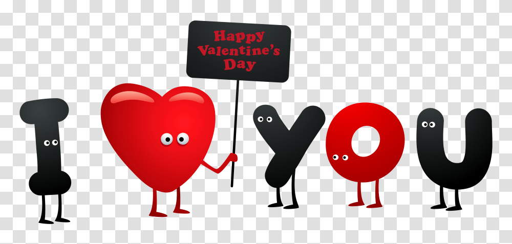 Happy Valentines Day Image Free Love U In, Text, Bird, Animal, Life Buoy Transparent Png