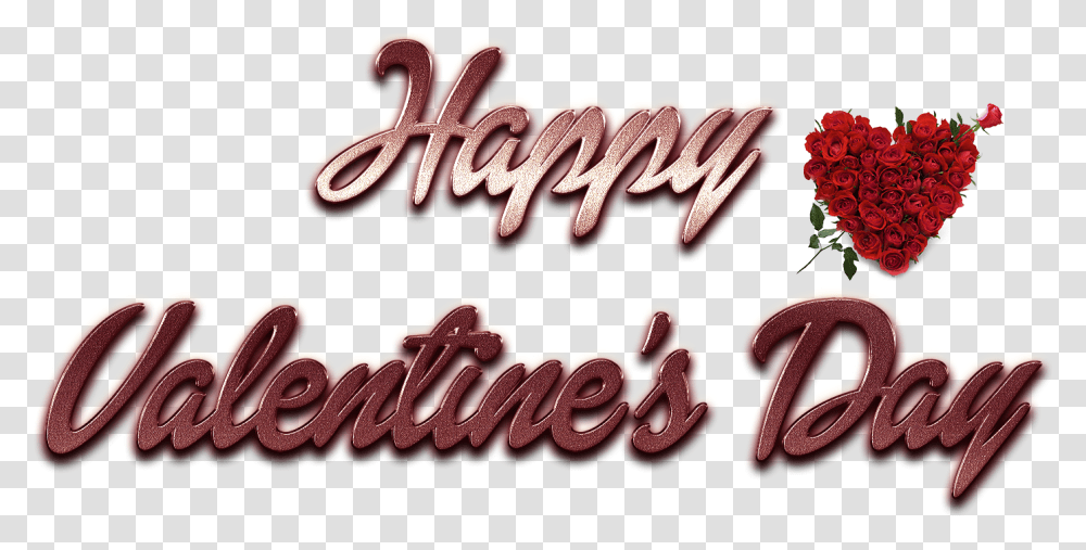 Happy Valentines Day, Sweets, Food, Word Transparent Png