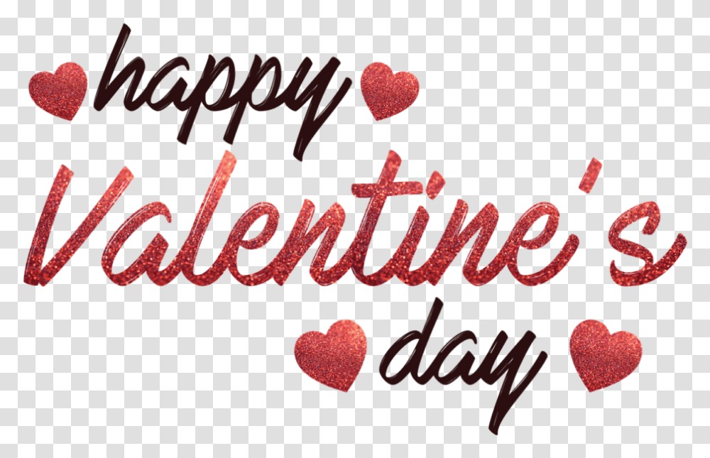 Happy Valentines Day, Alphabet, Heart, Sweets Transparent Png