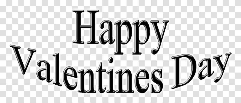 Happy Valentines Day White, Label, Alphabet, Word Transparent Png