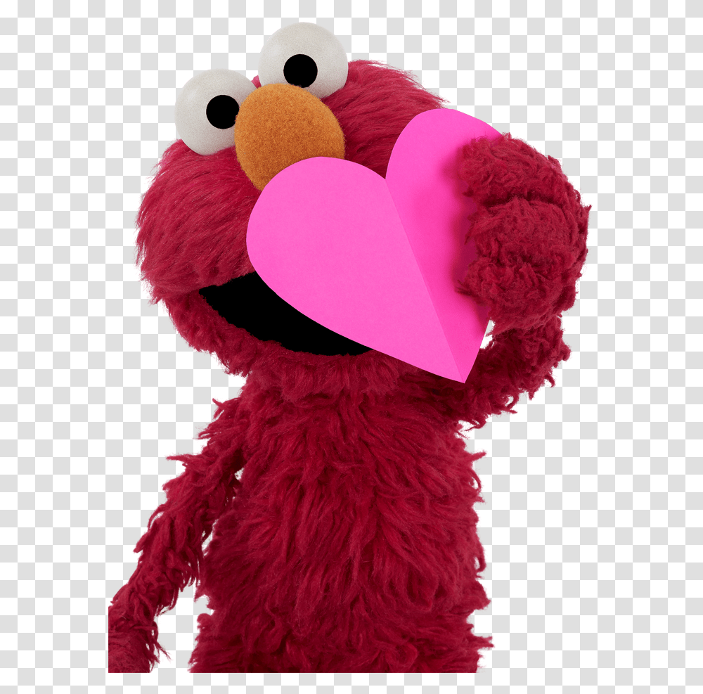 Happy Valentines Elmo Loves You Elmo Love You Gif, Plush, Toy, Pillow, Cushion Transparent Png