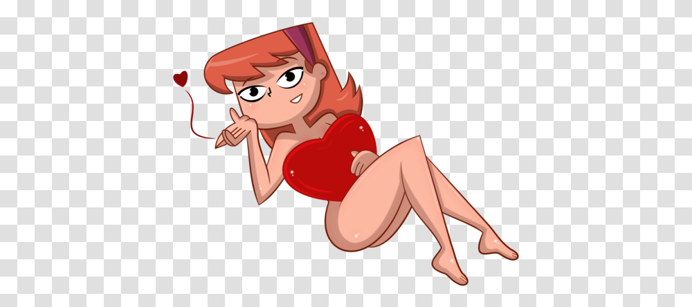 Happy Valentines Giorno Cartoon Network's Sidekick Fan Art Sidekick Vana Naked, Toy, Food, Ketchup, Female Transparent Png