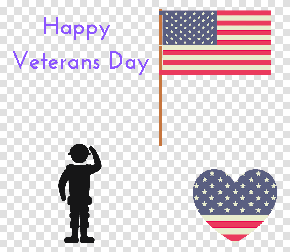 Happy Veterans Day Clipart Clip Art For Veterans Day Illustration, Flag, American Flag Transparent Png