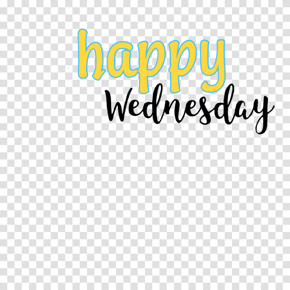 Happy Wednesday, Alphabet, Number Transparent Png