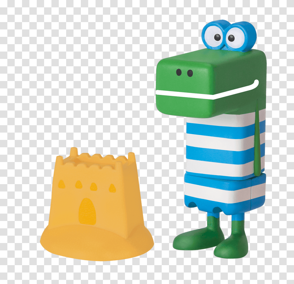 Happy With Sand Castle, Toy, Green, Peeps Transparent Png