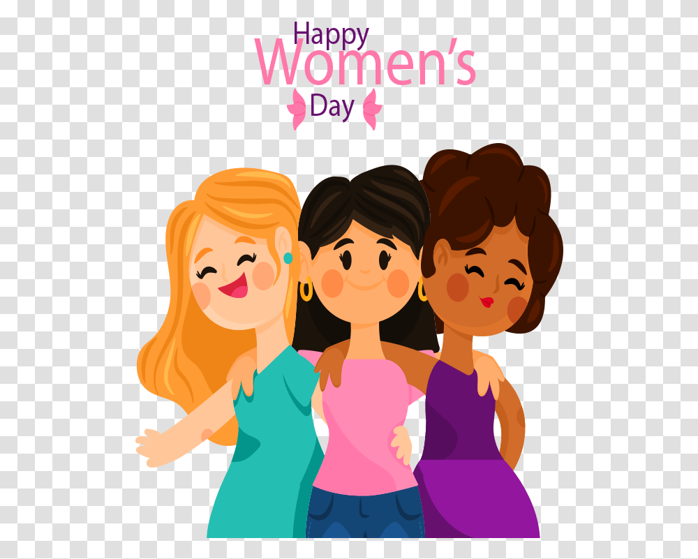 Happy Womens Day Image Happy Women's Day 2019, Person, Human, People, Poster Transparent Png