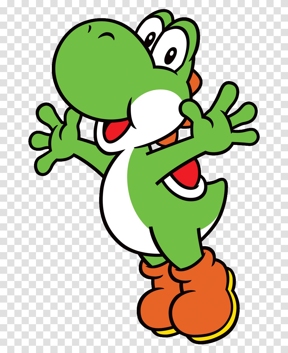 Happy Yoshi Video Game Character Free Super Mario Yoshi, Elf, Plant, Amphibian, Wildlife Transparent Png