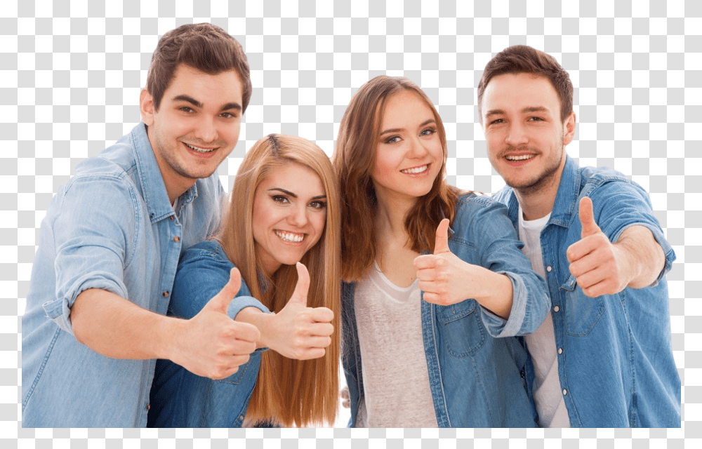 Happy Young People Happy People, Person, Face, Finger, Female Transparent Png