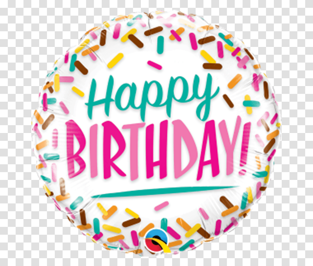 Happybirthday Birthday Balloon Happy Bday Bestaoftheday Happy Birthday Qualatex, Birthday Cake, Dessert, Food, Cream Transparent Png