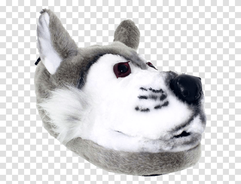 Happyfeet Animal Slippers Small Wolf Icon, Pet, Canine, Mammal, Dog Transparent Png