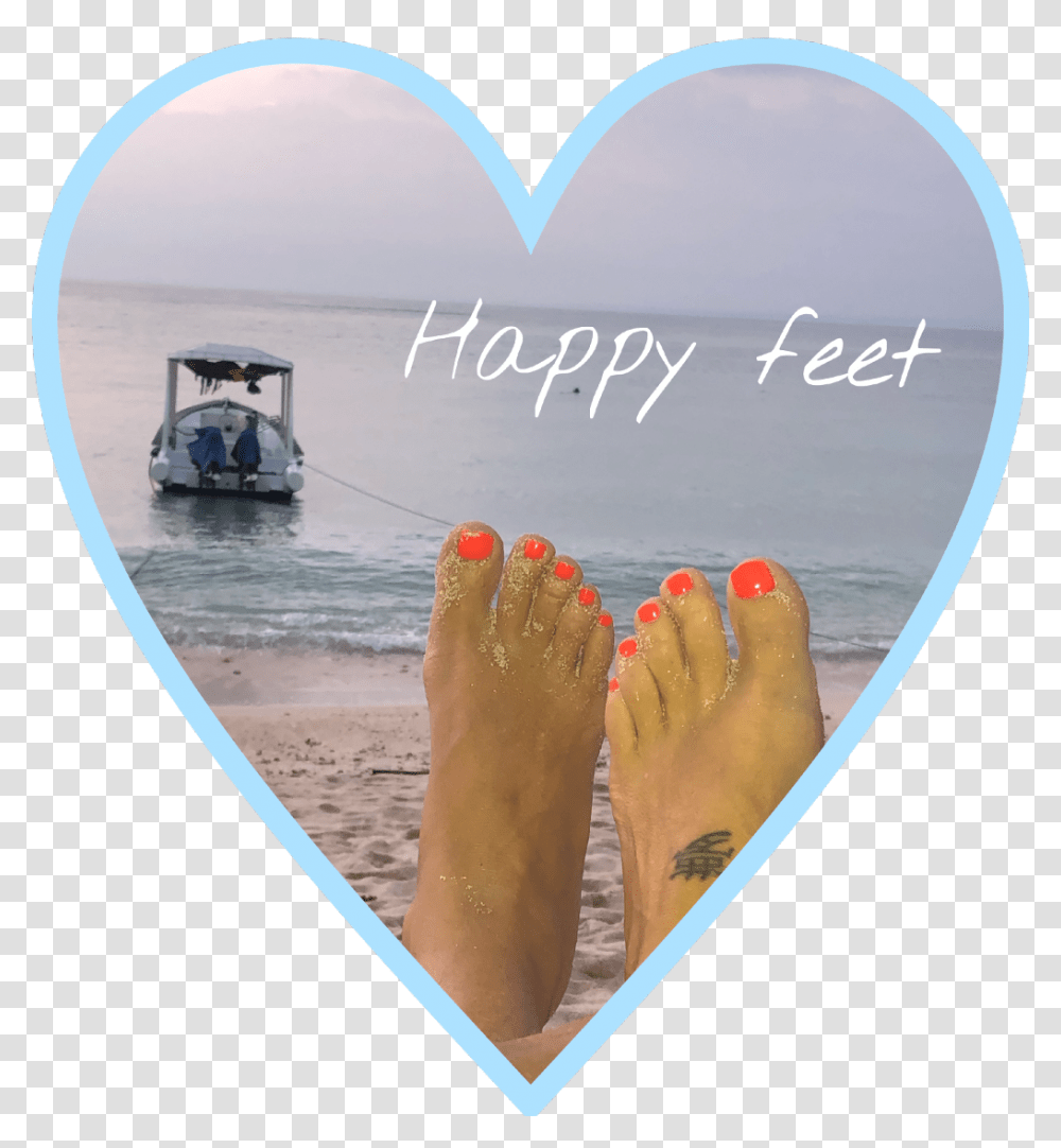 Happyfeet Freetoedit Barefoot, Boat, Vehicle, Transportation, Person Transparent Png