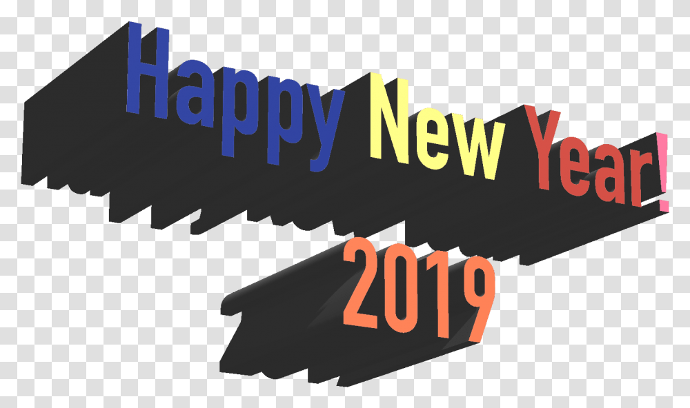 Happynew Year 2019 Dribbble Image 2019 Digital Art Graphic Design, Outdoors, Alphabet, Nature Transparent Png