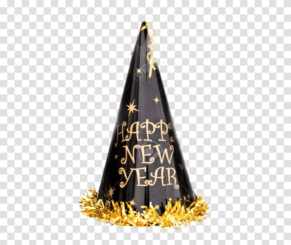 Happynewyear Happynewyearhat Partyhat Newyearhat Happy New Year Hat, Apparel, Party Hat, Musical Instrument Transparent Png