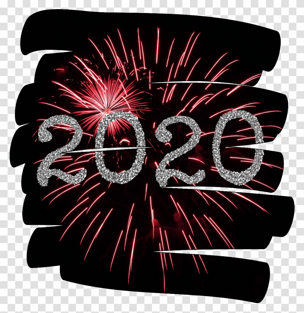 Happynewyear Newyear Happy 2020 Fireworks Firecrackers Fireworks, Nature, Outdoors, Night Transparent Png