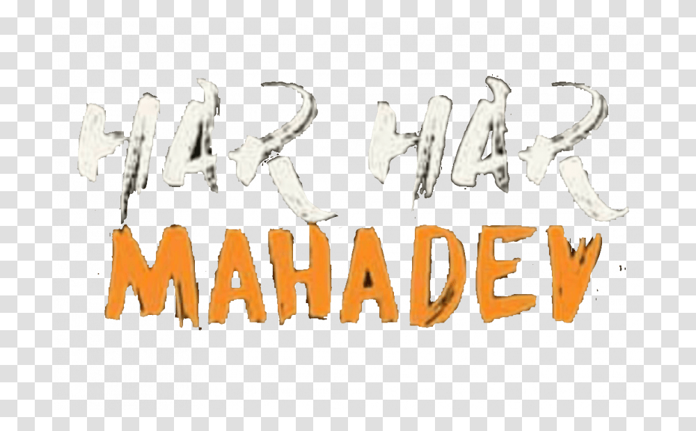 Har Har Mahadev Calligraphy, Word, Handwriting, Alphabet Transparent Png