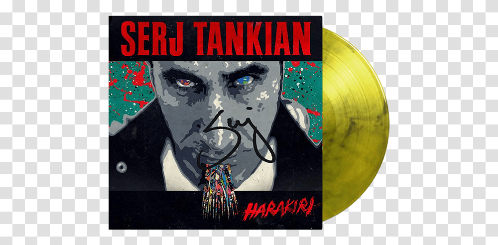 Harakiri Colored Vinyl Autographed Limited Edition Harakiri Serj Tankian, Poster, Advertisement Transparent Png