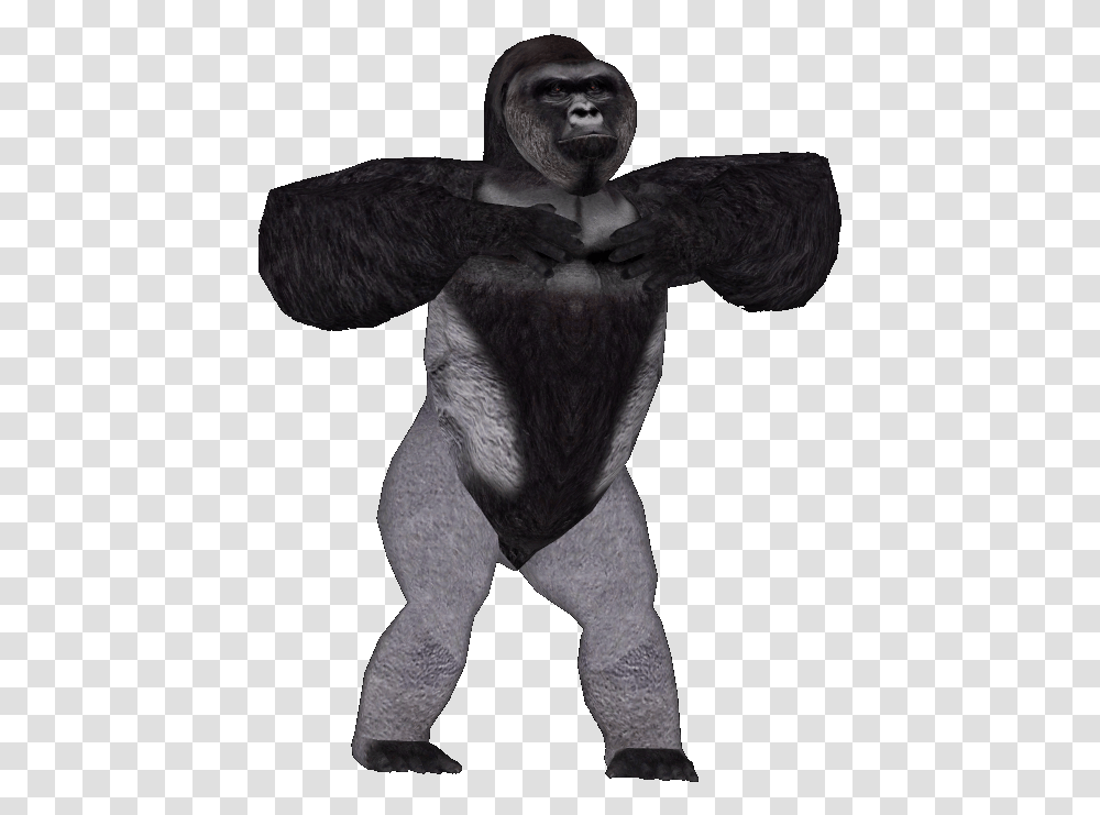 Harambe Background, Sculpture, Statue, Figurine Transparent Png