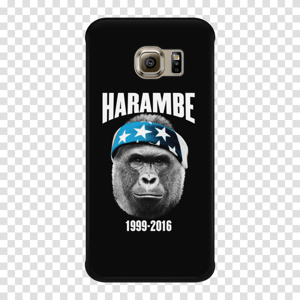 Harambe, Mobile Phone, Electronics, Cell Phone, Person Transparent Png