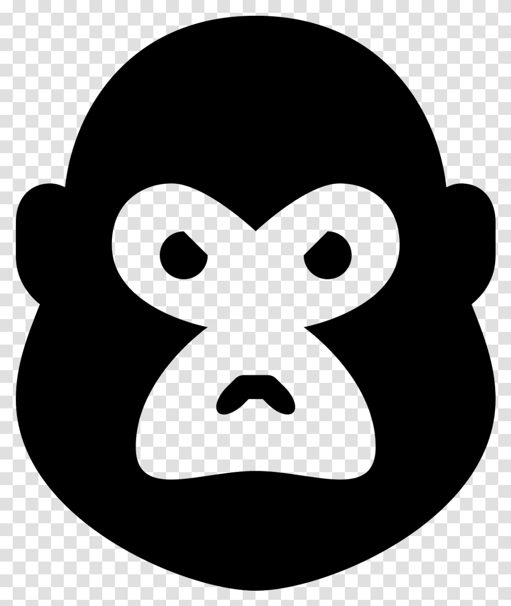 Harambe The Gorilla Icon Clipart Redhaticon, Gray, World Of Warcraft Transparent Png