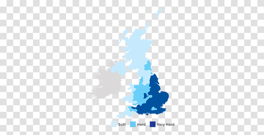 Hard And Soft Water Their Effect Txell Beauty Hard Water Map Uk, Diagram, Plot, Atlas, Poster Transparent Png