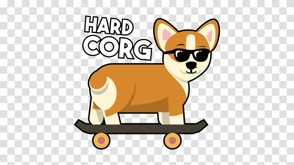 Hard Corg, Label, Sunglasses, Mammal Transparent Png