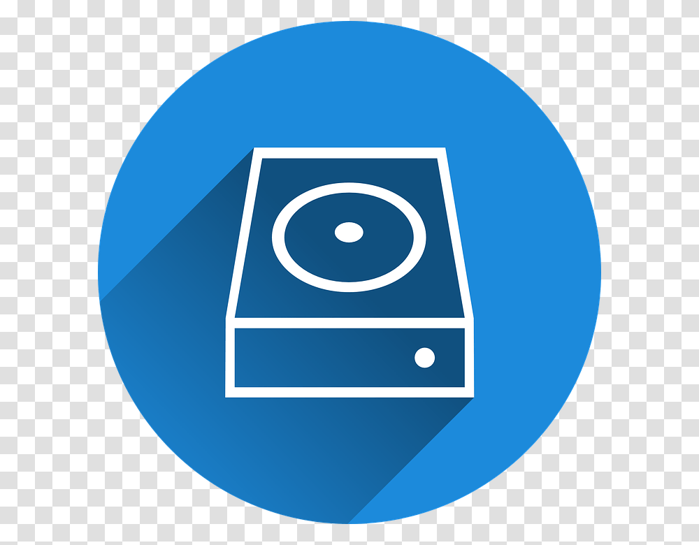 Hard Disk Clipart, Logo, Label Transparent Png