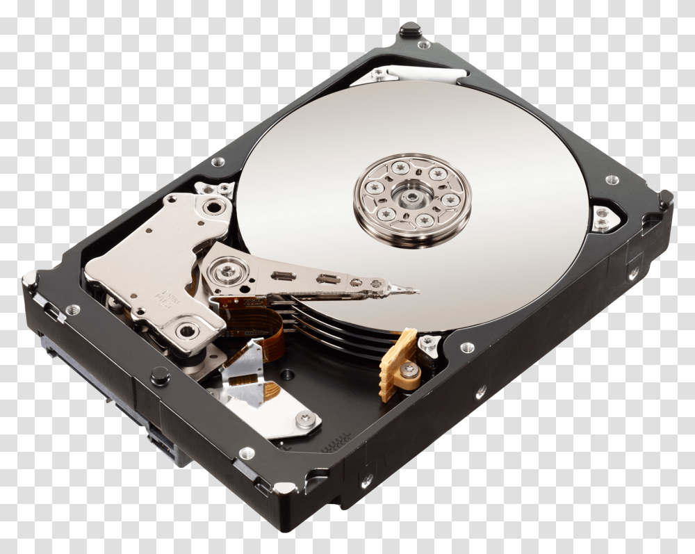 Hard Disk Hard Disk Drive, Computer, Electronics, Computer Hardware Transparent Png