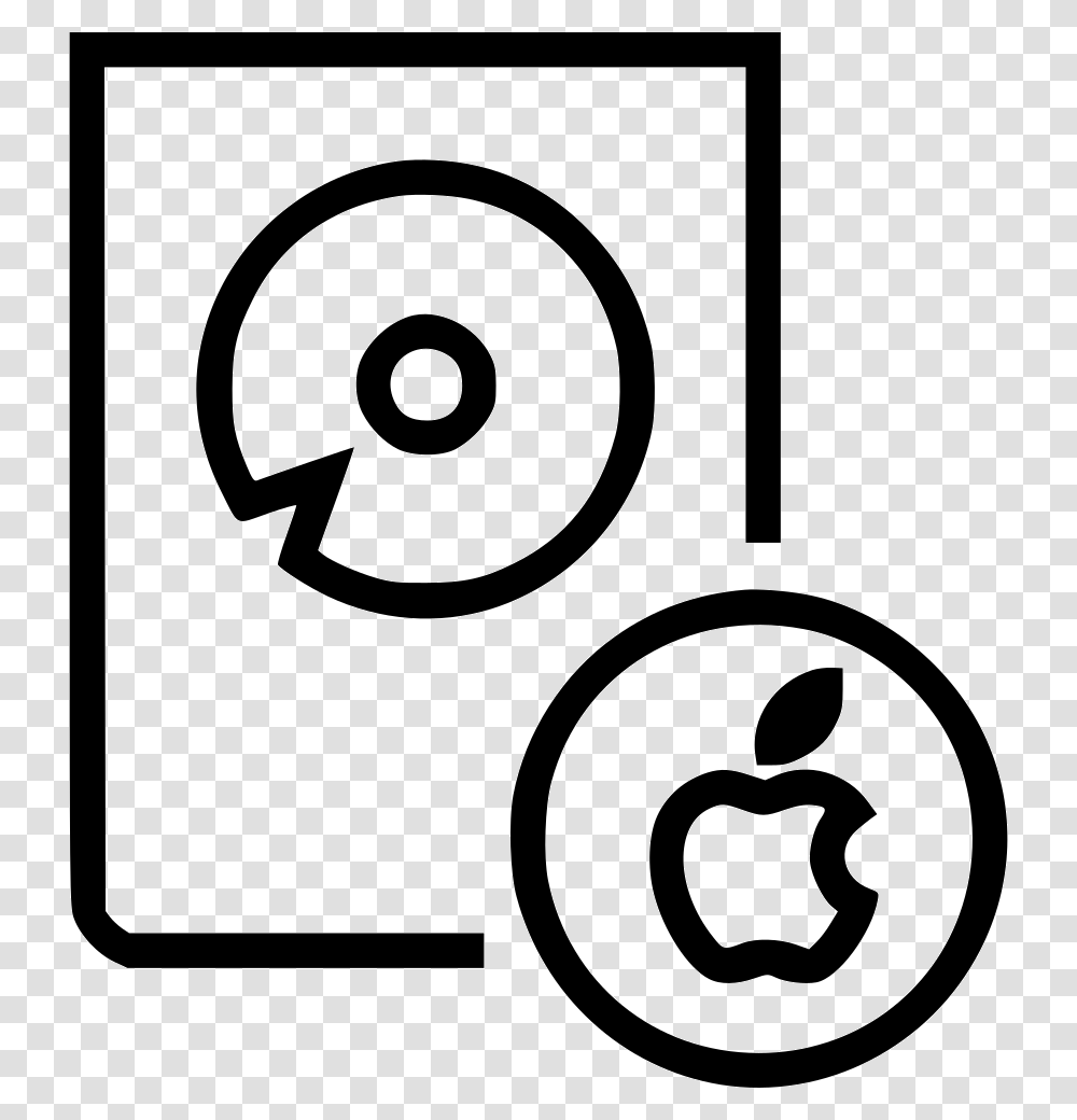 Hard Drive Hard Harddrive Mac Apple Circle, Number, Sign Transparent Png