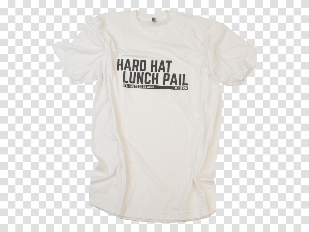 Hard Hat Lunch Pail Blurr Active Shirt, Clothing, Apparel, T-Shirt Transparent Png
