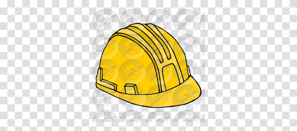 Hard Hat Picture For Classroom Therapy Use, Apparel, Hardhat, Helmet Transparent Png