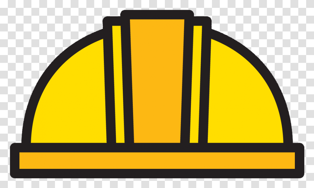 Hard Hat Yellow Architectural Engineering Icon Hard Hat Engineer Clipart, Logo, Light, Label Transparent Png
