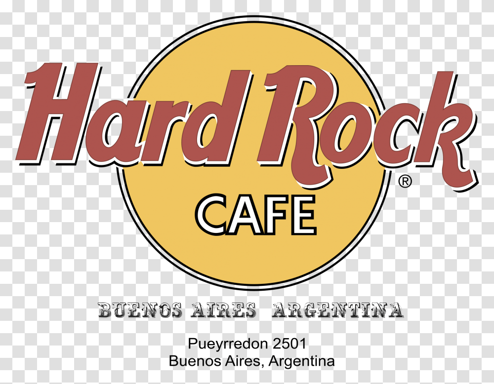 Hard Rock Cafe Buenos Aires Logo, Label, Word, Plant Transparent Png