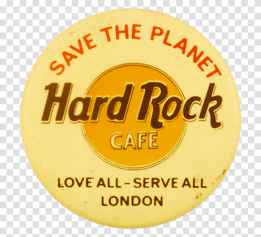 Hard Rock London Save The Planet Advertising Busy Beaver Hard Rock Cafe, Logo, Trademark, Badge Transparent Png