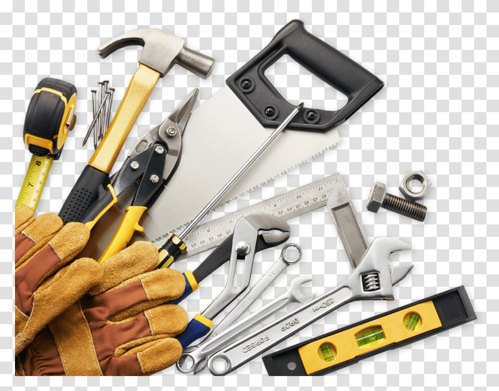 Hardware Tools Clipart Cutting Home Repair Tools, Hammer Transparent Png