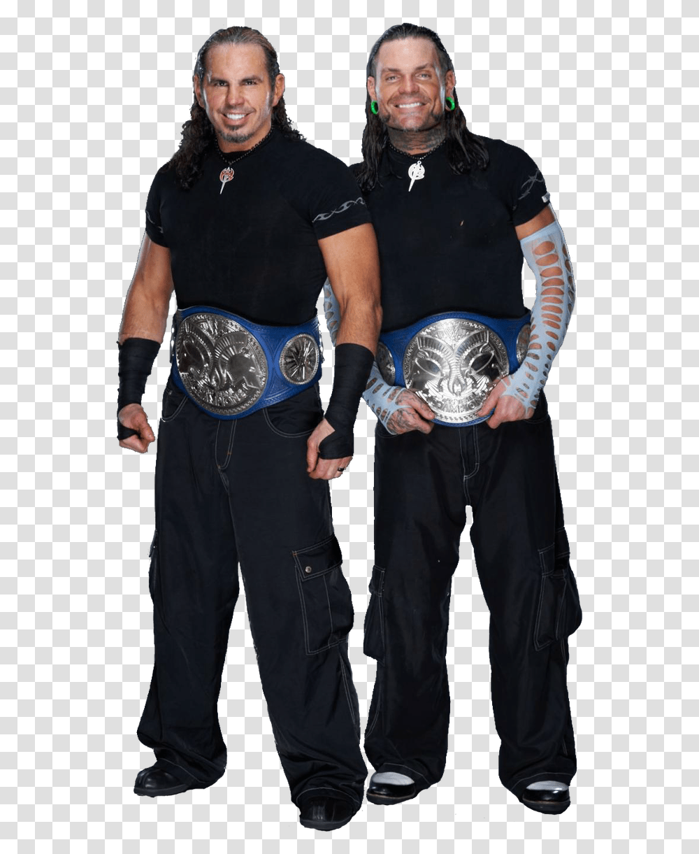 Hardy Boyz Hardy Boyz Tag Team Champions, Person, Skin, Costume Transparent Png