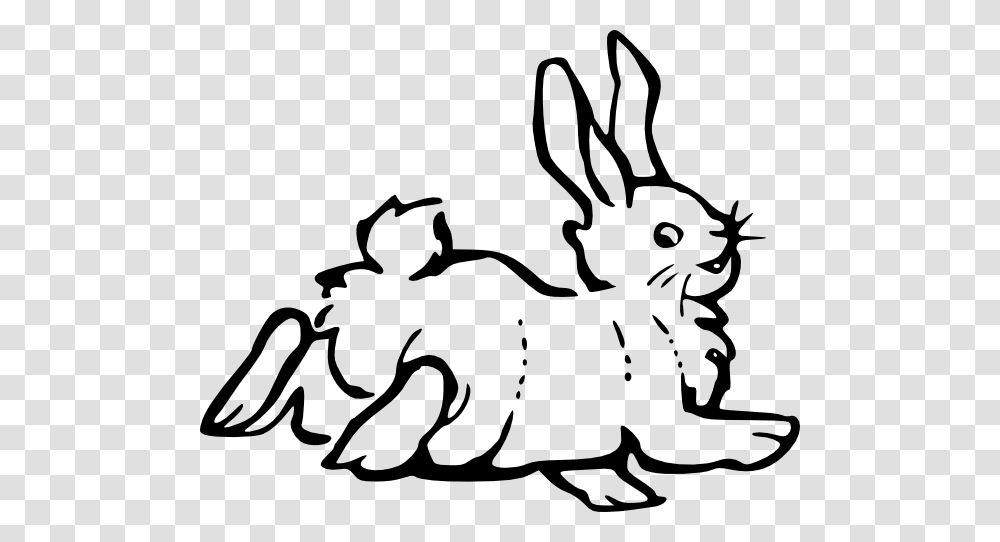Hare Clip Art Free, Rodent, Mammal, Animal, Stencil Transparent Png