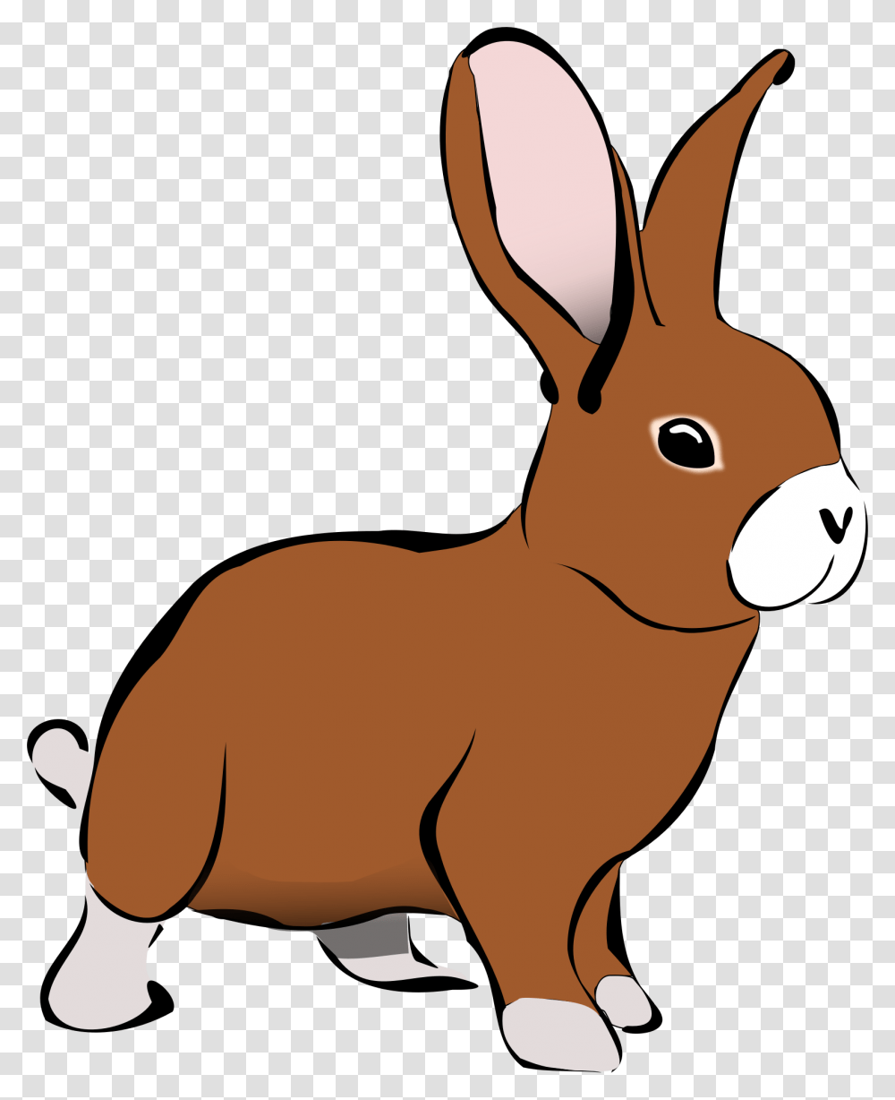 Hare Clipart Brown Rabbit, Mammal, Animal, Rodent, Bunny Transparent Png