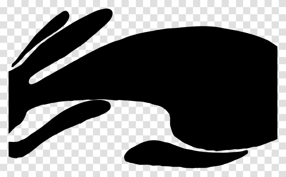 Hare Silhouette European Rabbit Animal, Gray, World Of Warcraft Transparent Png