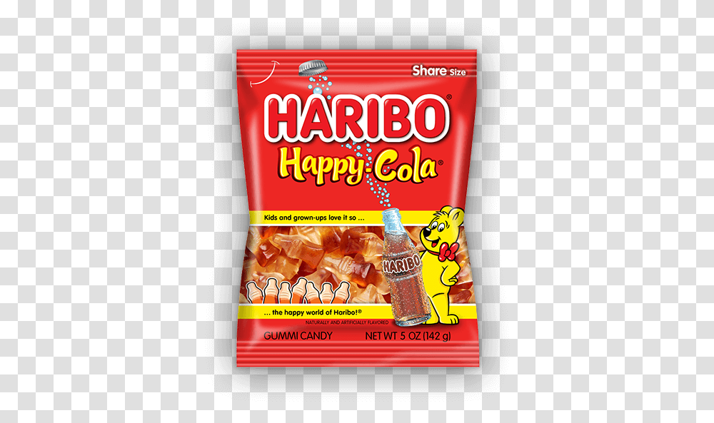 Haribo Happy ColaTitle Haribo Happy ColaClass Haribo Gummies Happy Cola, Food, Soda, Beverage, Drink Transparent Png